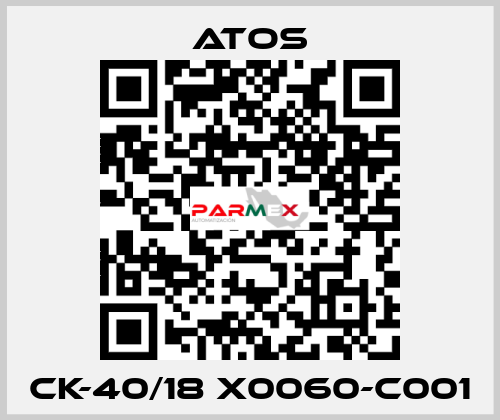 CK-40/18 X0060-C001 Atos
