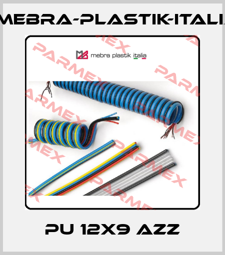 PU 12X9 AZZ mebra-plastik-italia