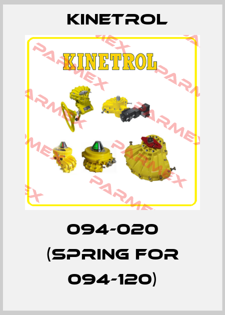 094-020 (Spring for 094-120) Kinetrol
