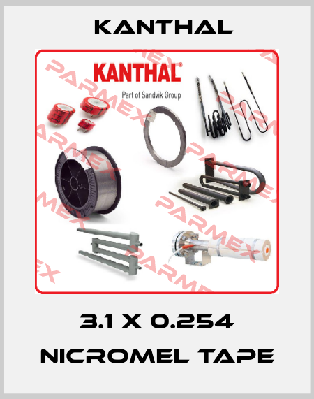 3.1 X 0.254 NICROMEL TAPE Kanthal