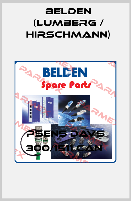 PSENS DAVS 300/1511 CAN  Belden (Lumberg / Hirschmann)