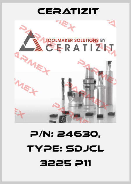 P/N: 24630, Type: SDJCL 3225 P11 Ceratizit