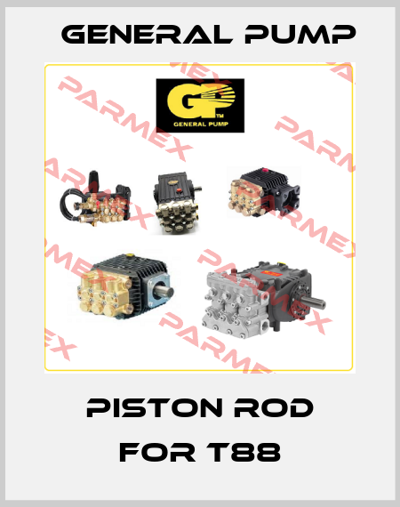 Piston rod for T88 General Pump