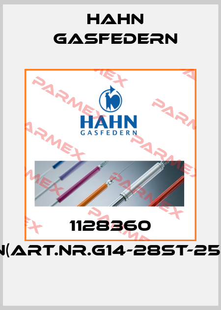 1128360 750N(Art.Nr.G14-28ST-25944) Hahn Gasfedern
