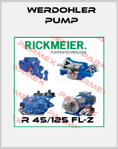 R 45/125 FL-Z  Werdohler Pump