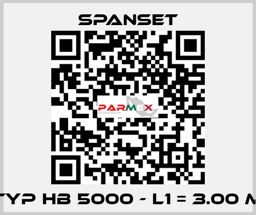 Typ HB 5000 - L1 = 3.00 m SpanSet