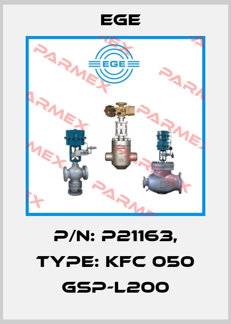 p/n: P21163, Type: KFC 050 GSP-L200 Ege