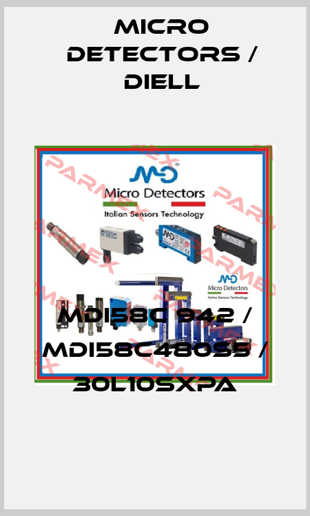 MDI58C 942 / MDI58C480S5 / 30L10SXPA
 Micro Detectors / Diell