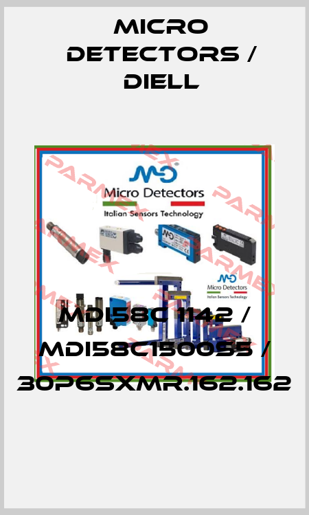 MDI58C 1142 / MDI58C1500S5 / 30P6SXMR.162.162
 Micro Detectors / Diell