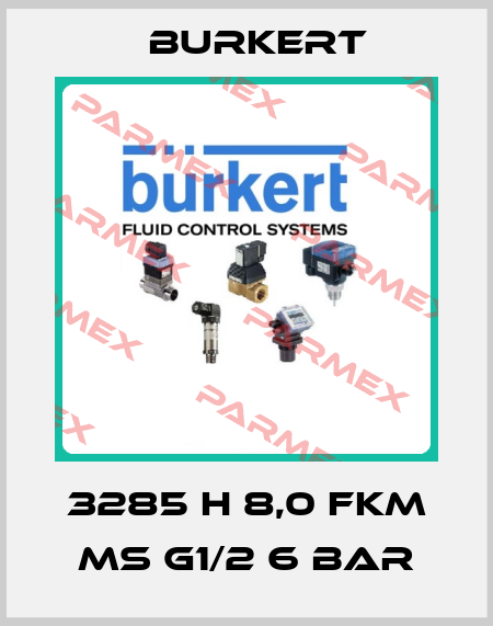3285 H 8,0 FKM MS G1/2 6 bar Burkert