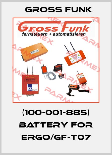 (100-001-885) Battery for ergo/GF-T07 Gross Funk