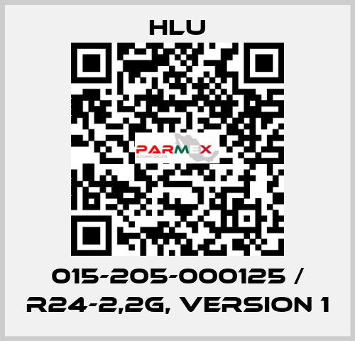 015-205-000125 (Typ : ER24-2,2G, Version 1) Hurner Funken