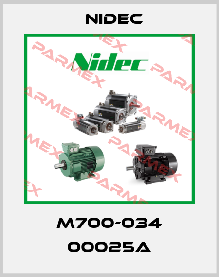 M700-034 00025A Nidec