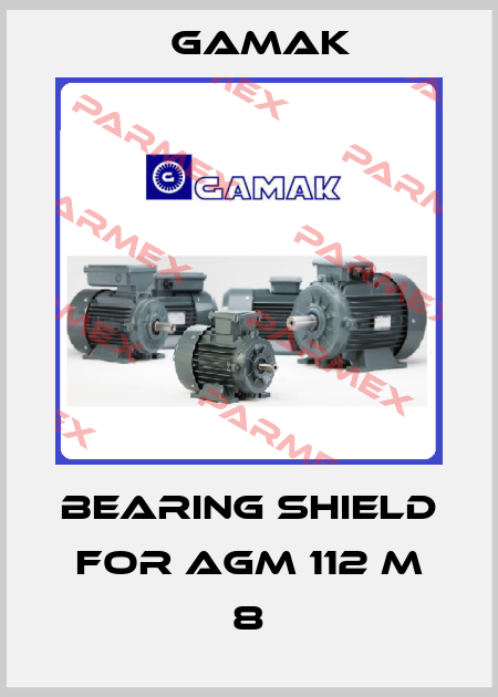 Bearing shield for AGM 112 M 8 Gamak