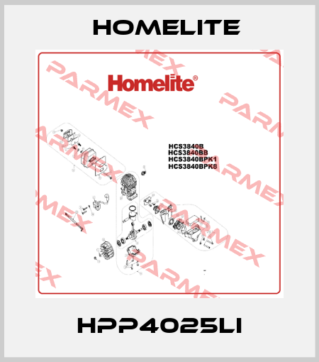 HPP4025LI Homelite