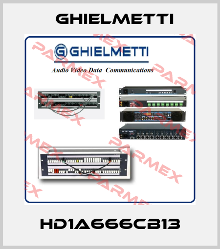 HD1A666CB13 Ghielmetti
