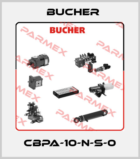 CBPA-10-N-S-0 Bucher