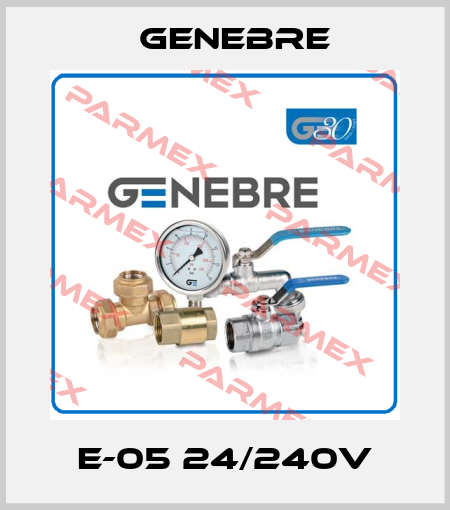 E-05 24/240V Genebre