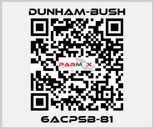 6ACPSB-81 Dunham-Bush