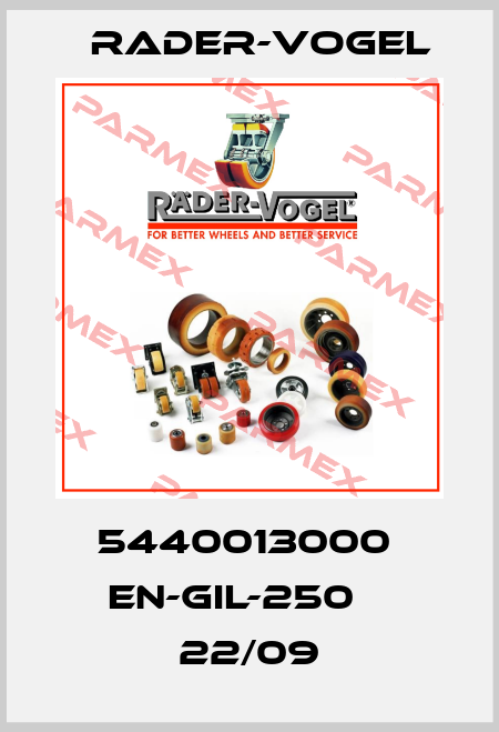 5440013000  EN-GIL-250    22/09 Rader-Vogel