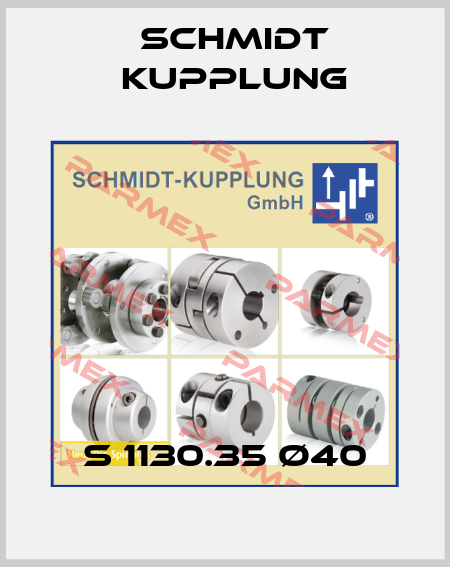 S 1130.35 ø40 Schmidt Kupplung
