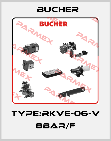 Type:RKVE-06-V 8bar/F Bucher