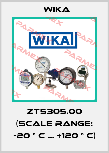 ZT5305.00 (Scale range: -20 ° C ... +120 ° C) Wika