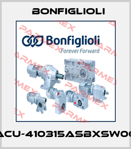 ACU-410315ASBXSW00 Bonfiglioli