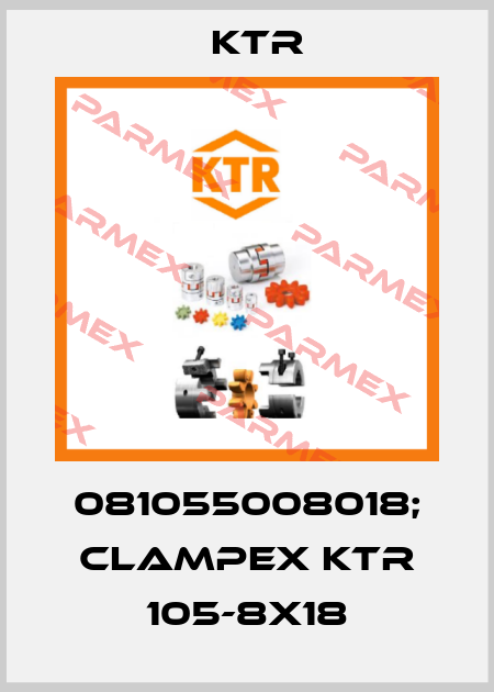 081055008018; CLAMPEX KTR 105-8X18 KTR