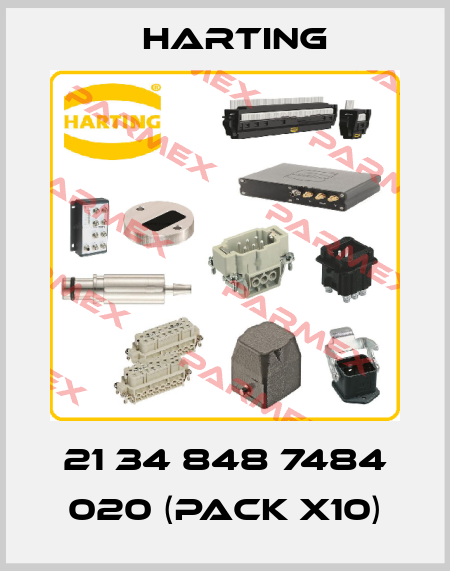 21 34 848 7484 020 (pack x10) Harting