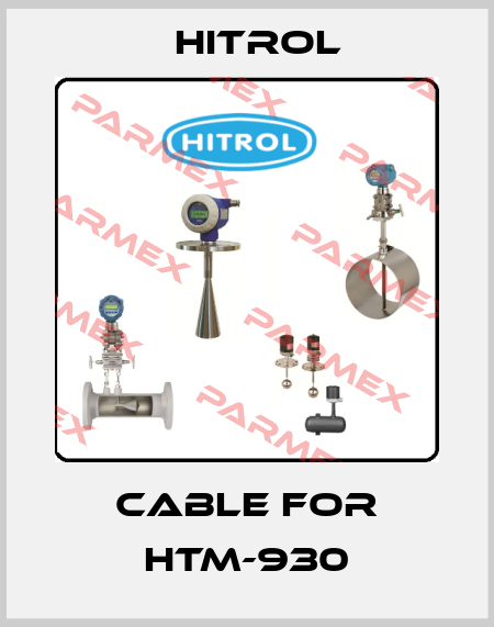 cable for HTM-930 Hitrol