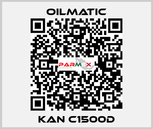 KAN C1500D OILMATIC