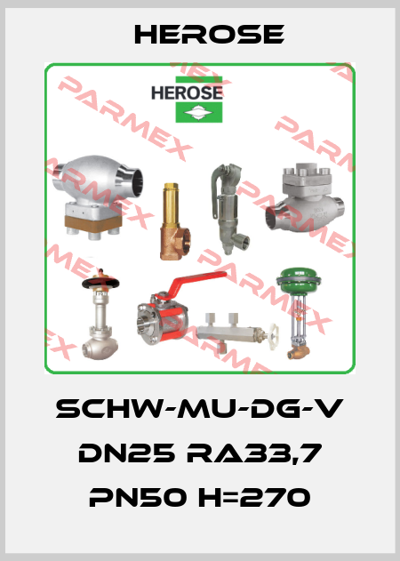 Schw-MU-DG-V DN25 RA33,7 PN50 H=270 Herose