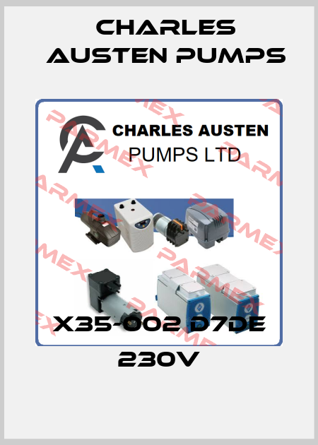 X35-002 D7DE 230V Charles Austen Pumps