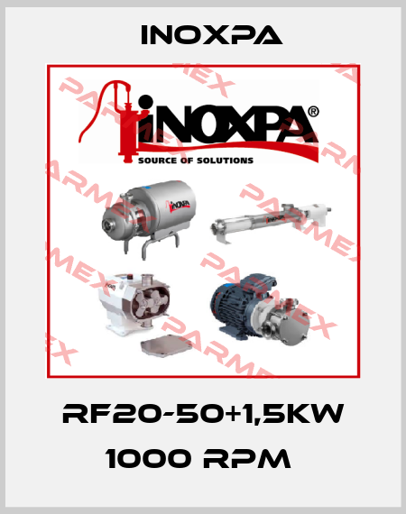 RF20-50+1,5KW 1000 RPM  Inoxpa
