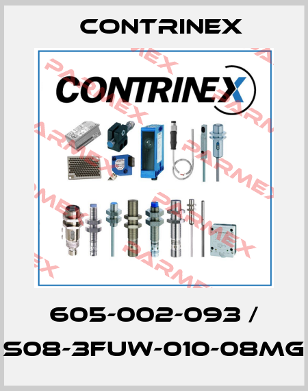 605-002-093 / S08-3FUW-010-08MG Contrinex