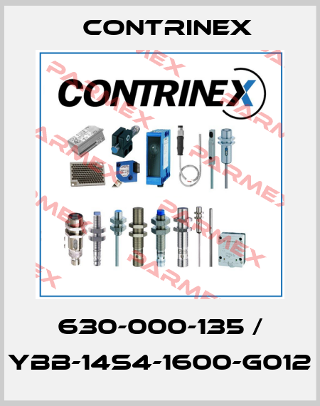 630-000-135 / YBB-14S4-1600-G012 Contrinex