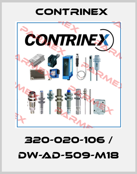 320-020-106 / DW-AD-509-M18 Contrinex