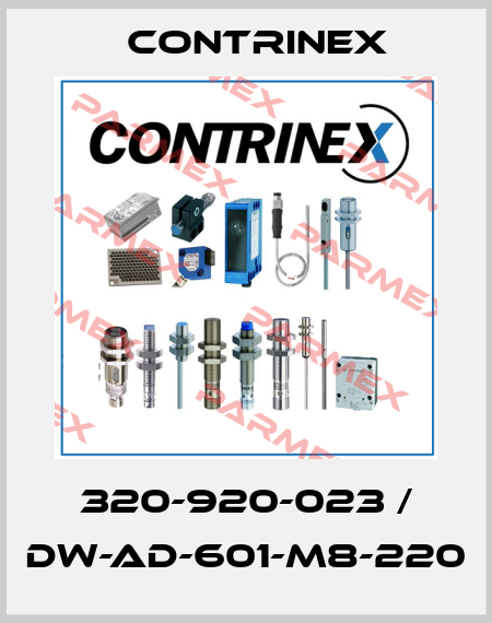 320-920-023 / DW-AD-601-M8-220 Contrinex