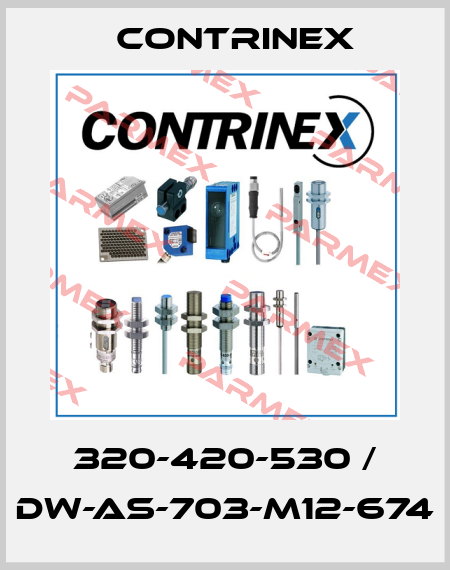 320-420-530 / DW-AS-703-M12-674 Contrinex