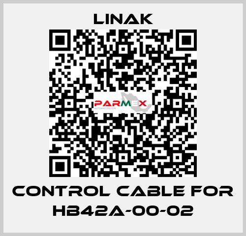 Control cable for HB42A-00-02 Linak