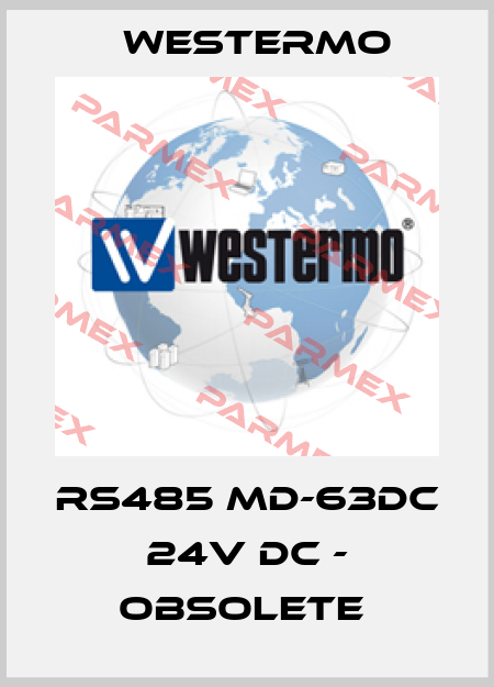 RS485 MD-63DC 24V DC - OBSOLETE  Westermo