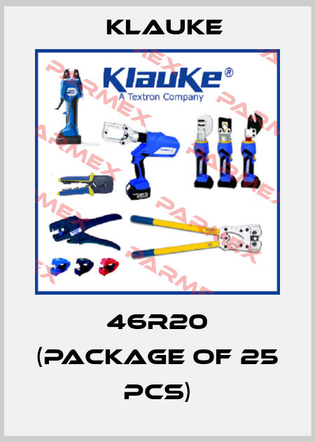 46R20 (package of 25 pcs) Klauke