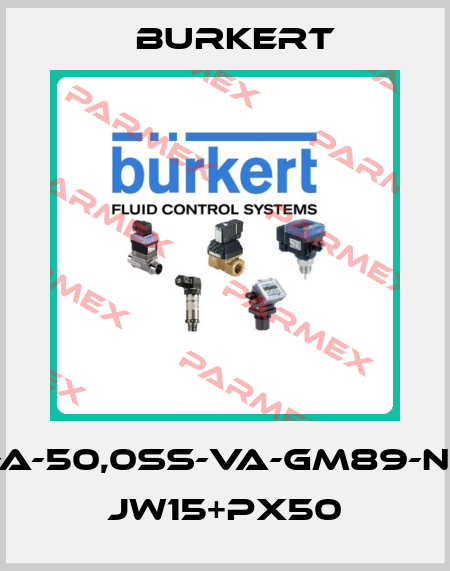 8802-YG-P-A-50,0SS-VA-GM89-N-0-E-H-L-0-0 JW15+PX50 Burkert