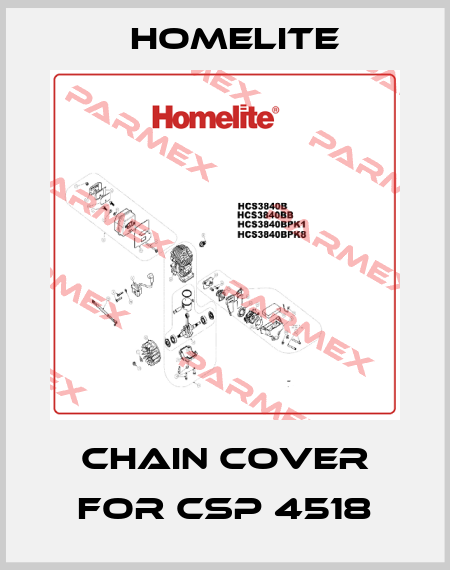 Chain cover for CSP 4518 Homelite