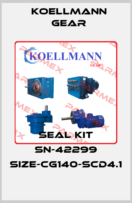 Seal kit SN-42299 Size-CG140-SCD4.1 KOELLMANN GEAR