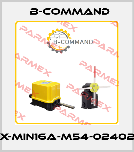 RX-MIN16A-M54-02402S B-COMMAND