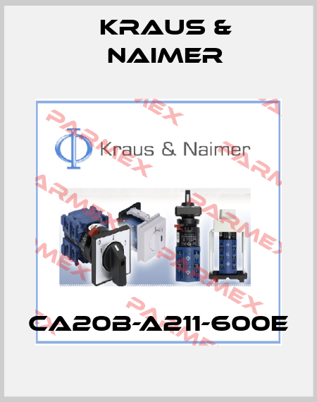 CA20B-A211-600E Kraus & Naimer