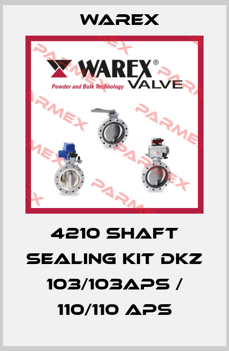 4210 shaft sealing kit DKZ 103/103APS / 110/110 APS Warex