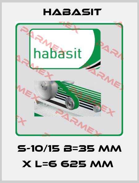 S-10/15 B=35 MM X L=6 625 MM  Habasit